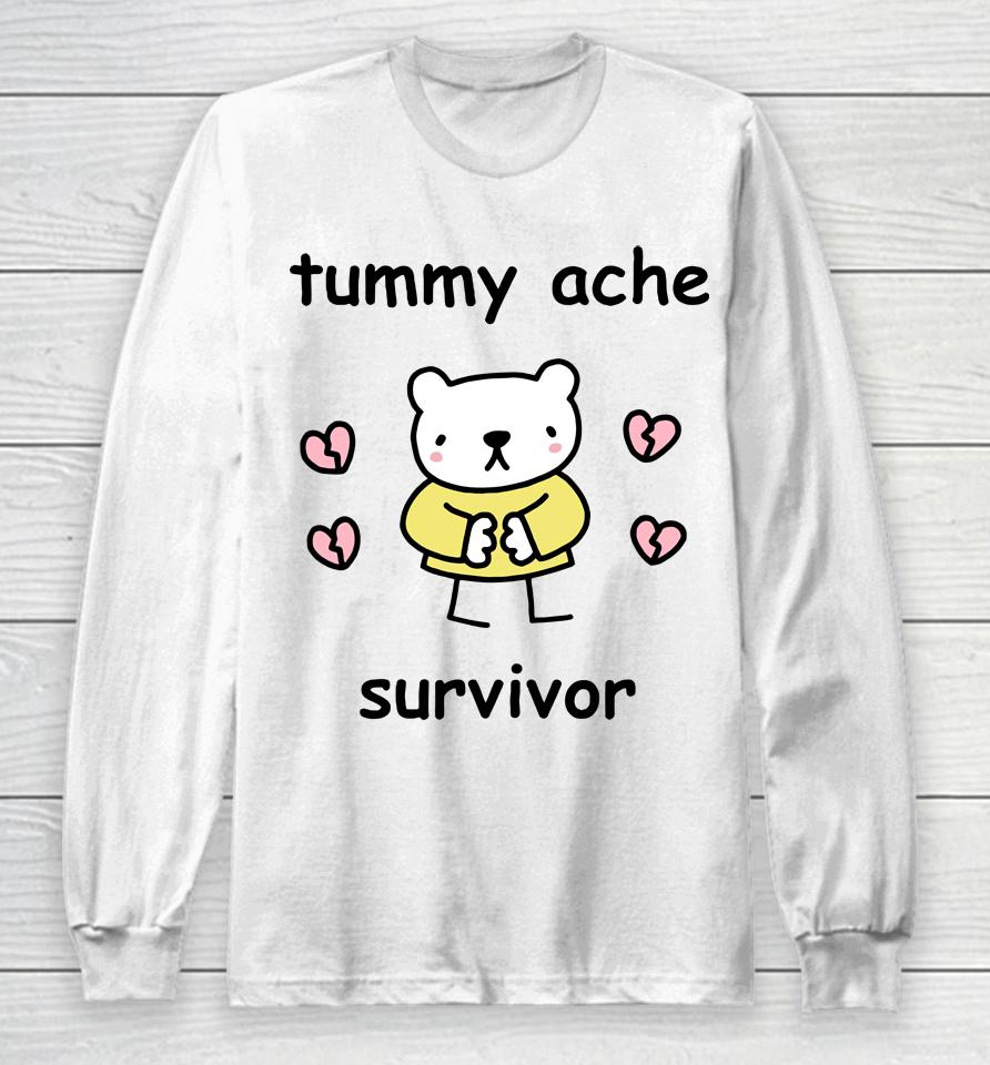 Stinky Katie Tummy Ache Survivor Long Sleeve T-Shirt