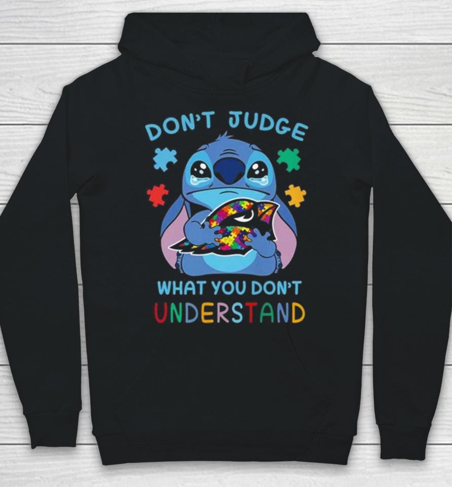 Stitch Arizona Cardinals Autism Awareness Don’t Judge What You Don’t Understand Hoodie