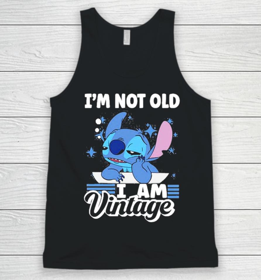 Stitch I’m Not Old I Am Vintage 2023 Unisex Tank Top