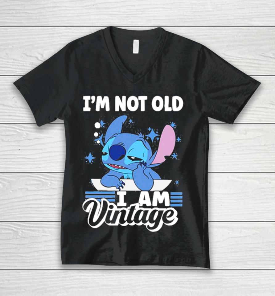 Stitch I’m Not Old I Am Vintage 2023 Unisex V-Neck T-Shirt