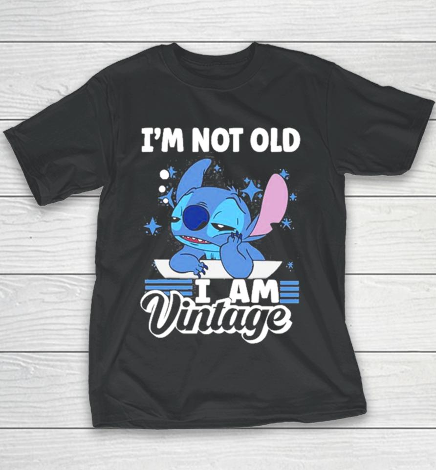 Stitch I’m Not Old I Am Vintage 2023 Youth T-Shirt