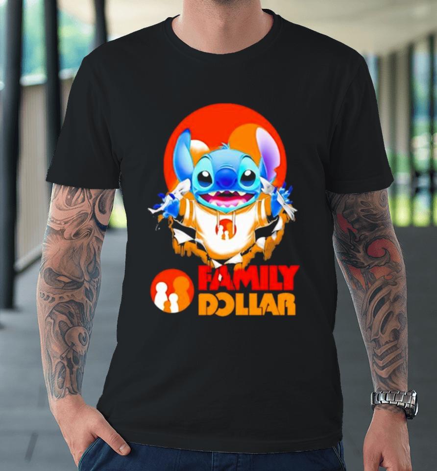 Stitch Inside Family Dollar Premium T-Shirt