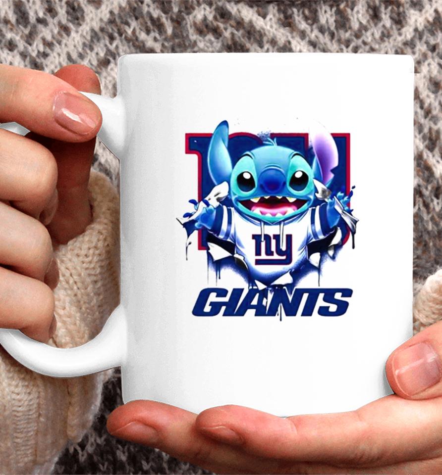 Stitch Inside New York Giants Logo 2024 Coffee Mug
