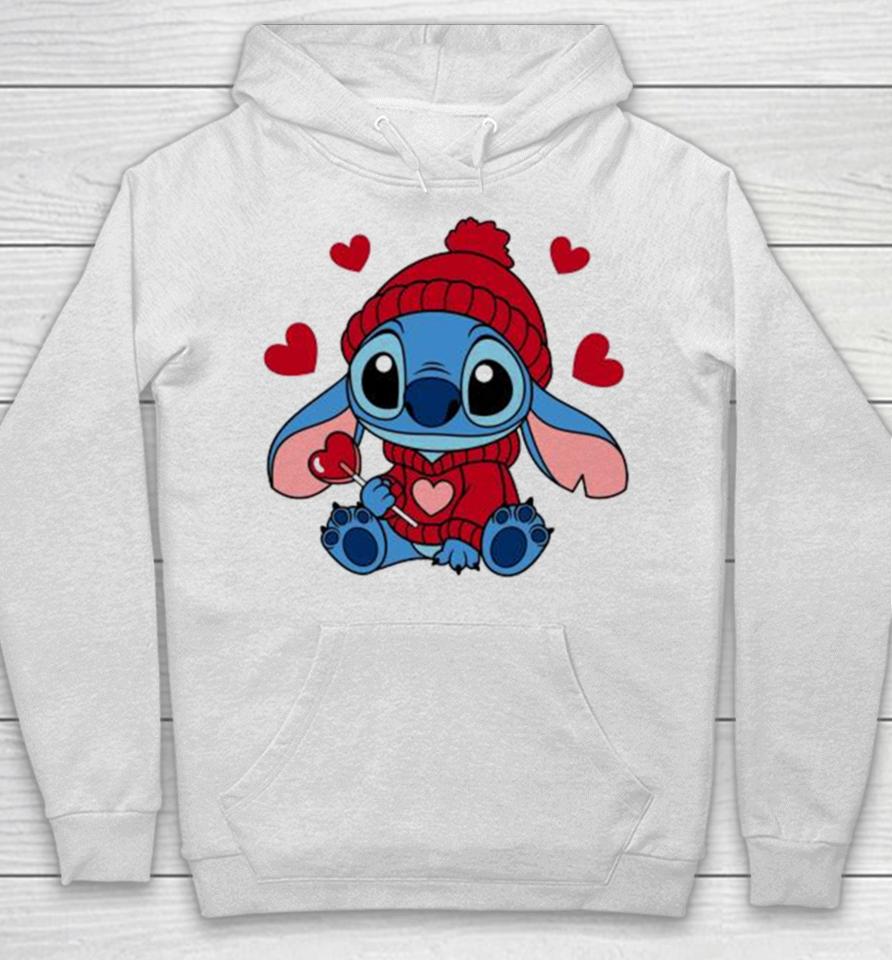Stitch Valentine Candy Heart 2024 Hoodie