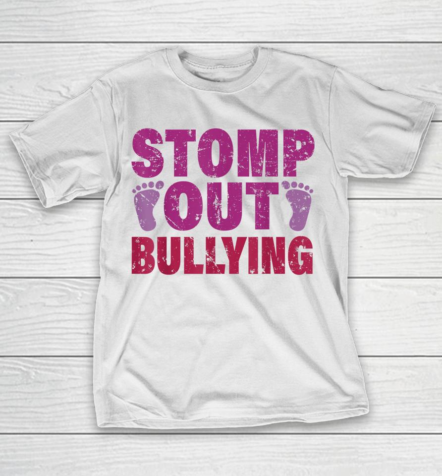Stomp Out Bullying Anti Bullying Prevention Awareness T-Shirt