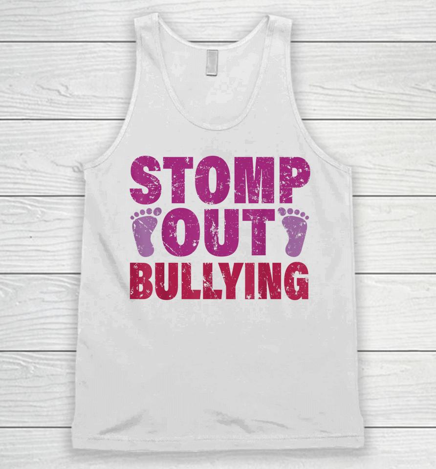 Stomp Out Bullying Anti Bullying Prevention Awareness Unisex Tank Top