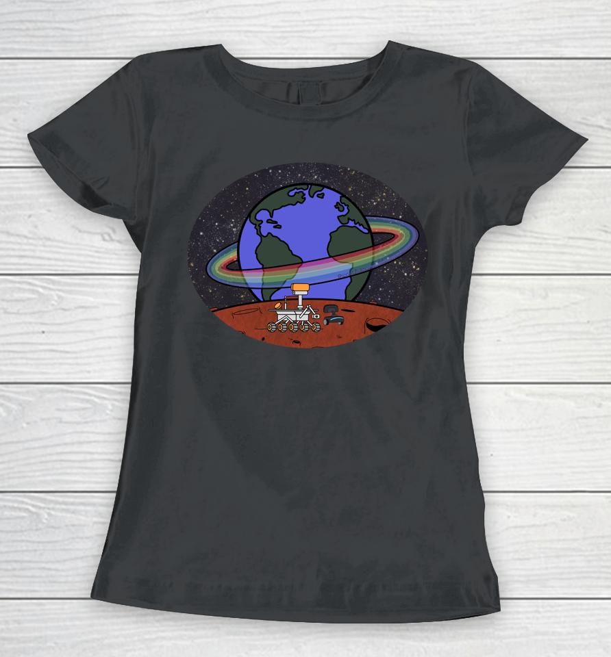 Stomper And Curiosity Women T-Shirt