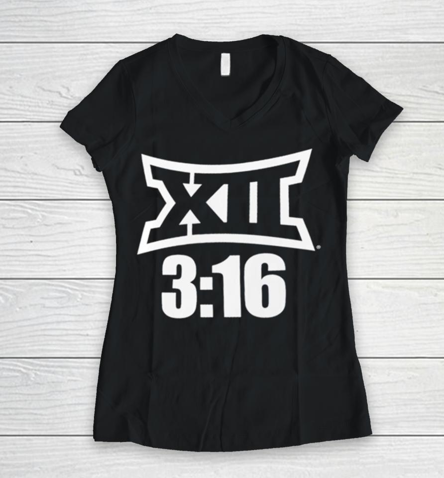 Stone Cold Steve Austin Big 12 X Wwe 3 16 Logo Women V-Neck T-Shirt