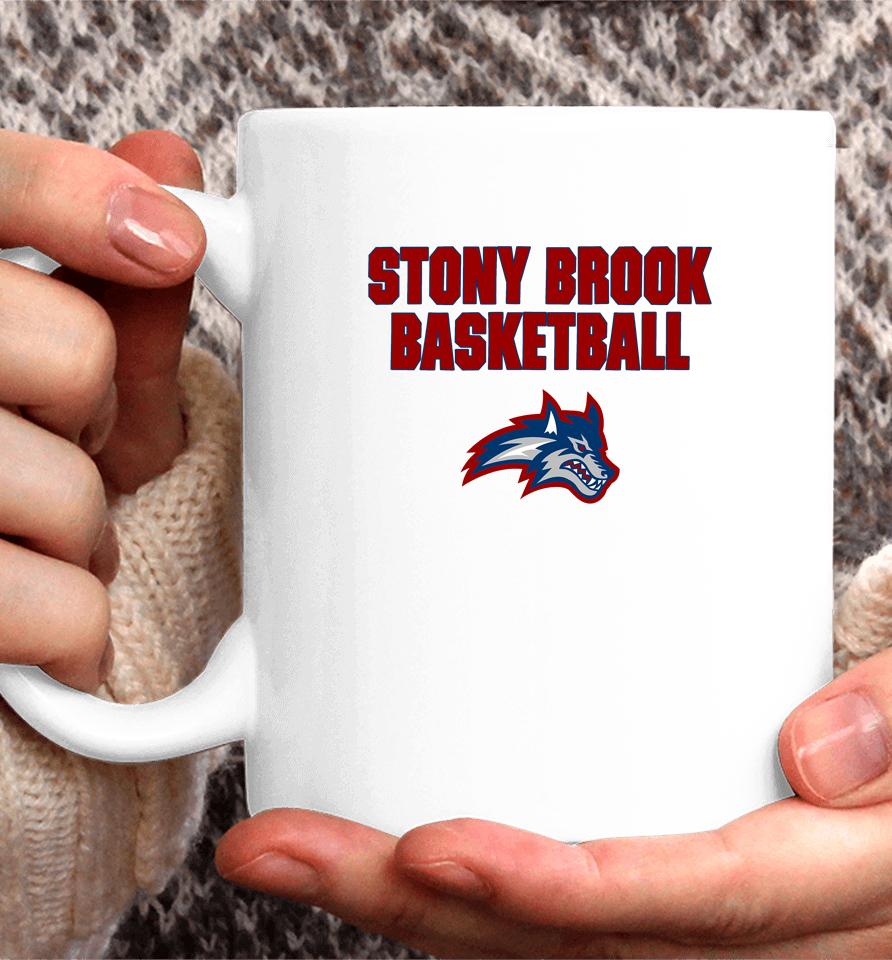 Stony Brook Basketball Coffee Mug