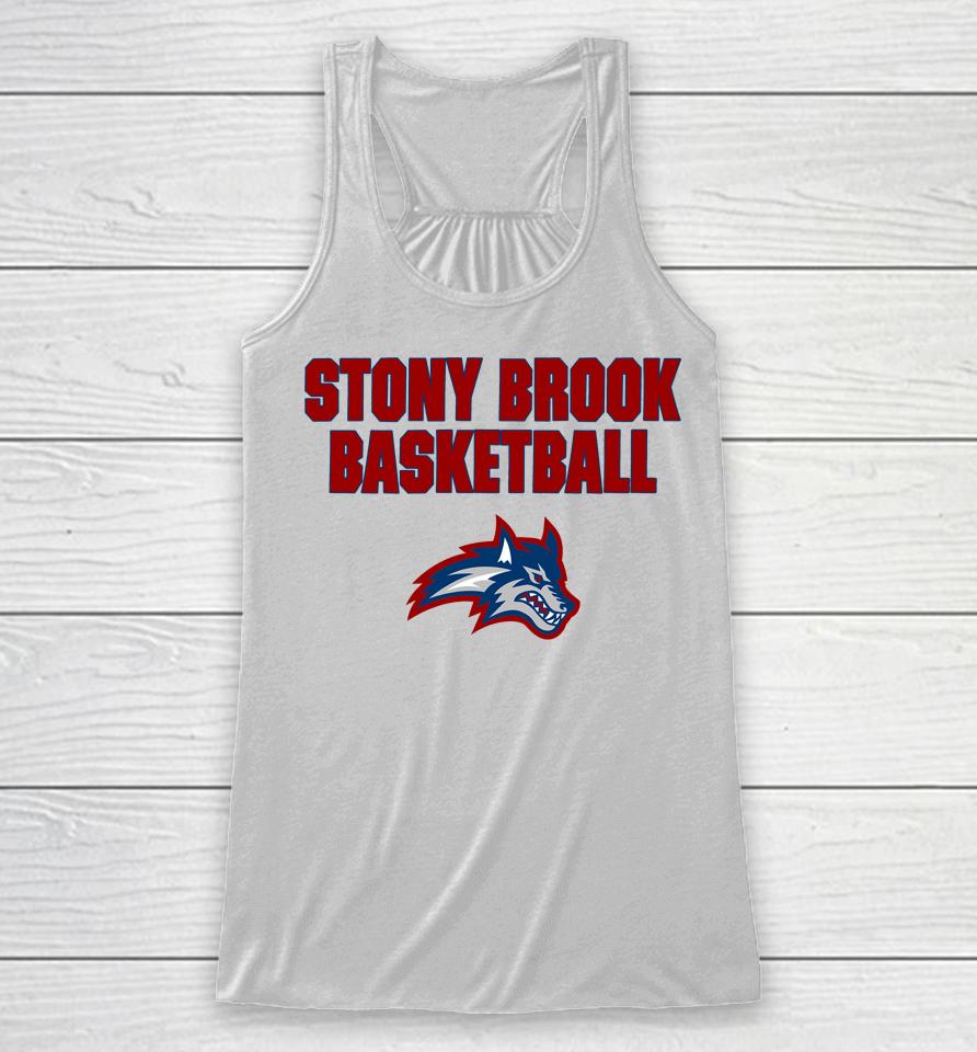 Stony Brook Basketball Racerback Tank