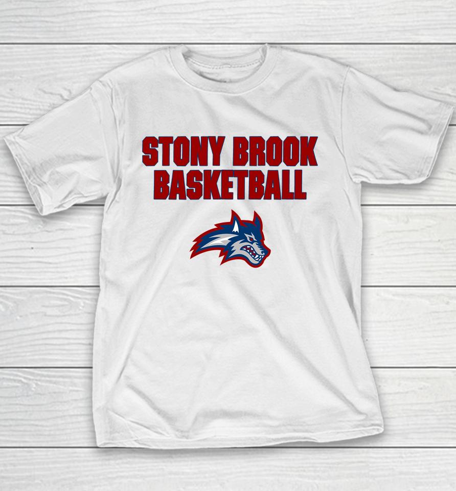 Stony Brook Basketball Youth T-Shirt
