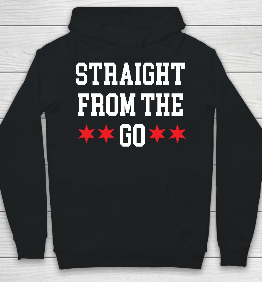 Straight From The Go Chicago Flag Logo Hoodie