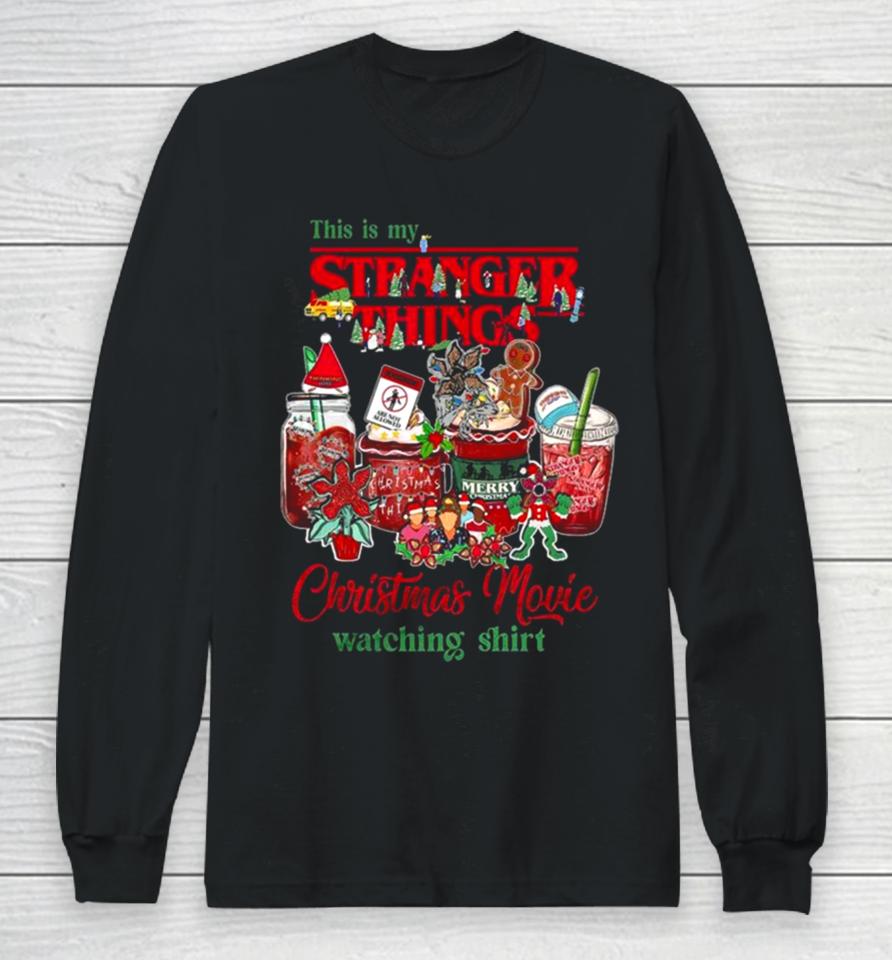 Stranger Things Merry Christmas Demodogs Make Bad Christmas Present Long Sleeve T-Shirt