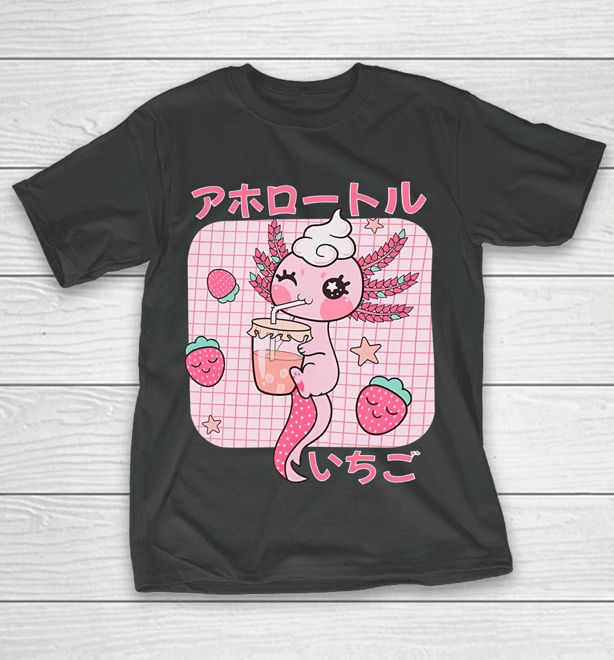 Strawberry Axolotl T-Shirt