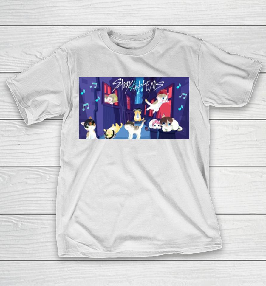 Stray Kittens Inspired By Stray Kids T-Shirt