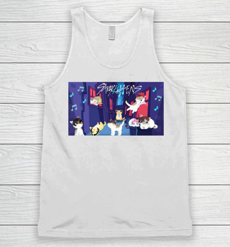 Stray Kittens Inspired By Stray Kids Unisex Tank Top