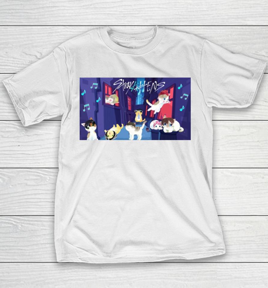 Stray Kittens Inspired By Stray Kids Youth T-Shirt