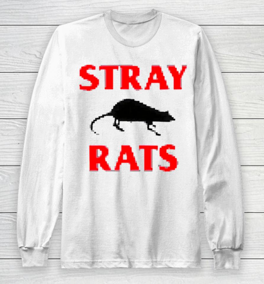 Stray Rats Pixel Rodenticide Long Sleeve T-Shirt