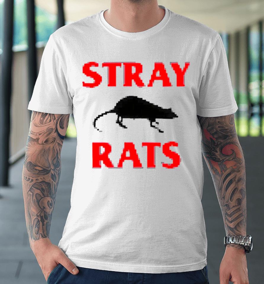 Stray Rats Pixel Rodenticide Premium T-Shirt