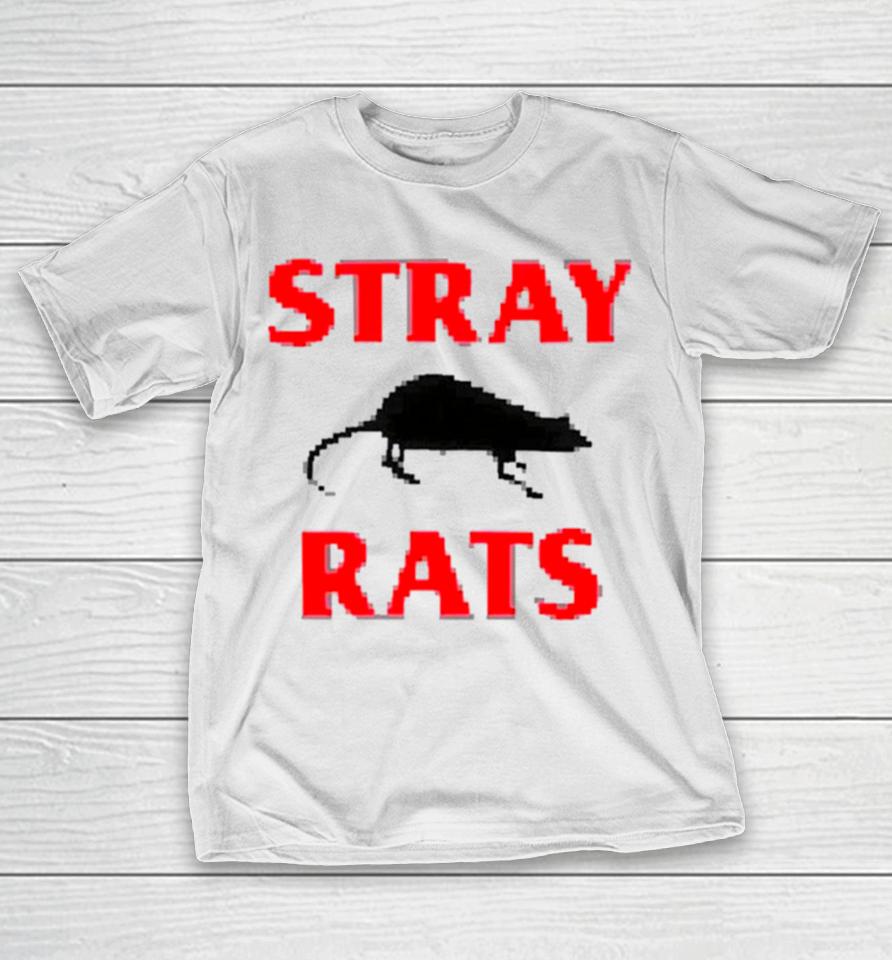 Stray Rats Pixel Rodenticide T-Shirt