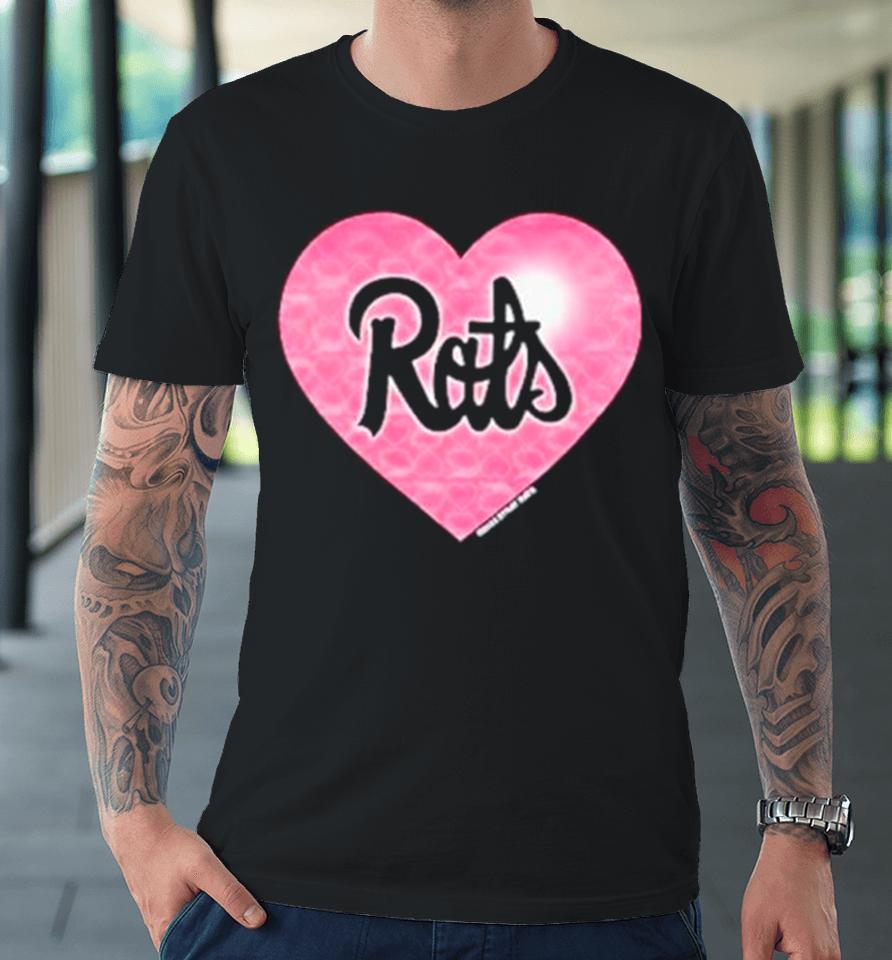 Stray Rats Rat Heart Premium T-Shirt