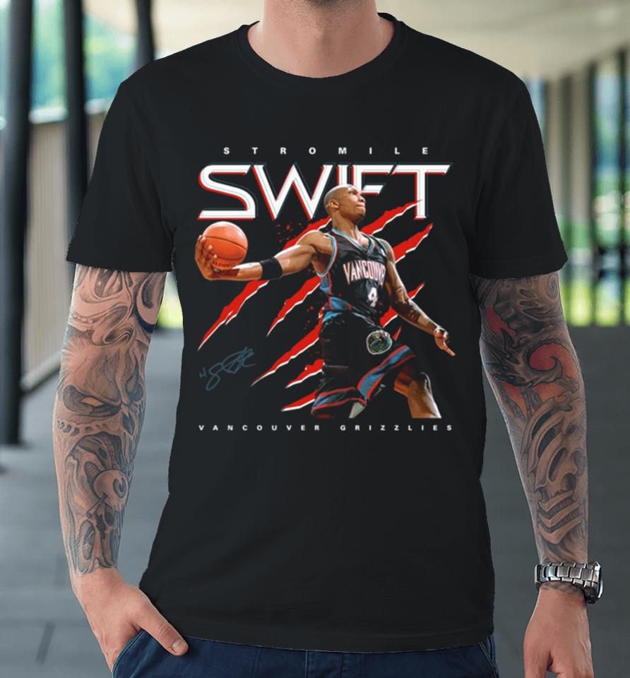 Stromile Swift Superstar Signature American Former Professional Basketball Premium T-Shirt