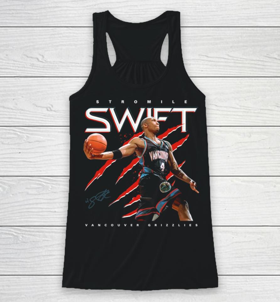 Stromile Swift Superstar Signature American Former Professional Basketball Racerback Tank