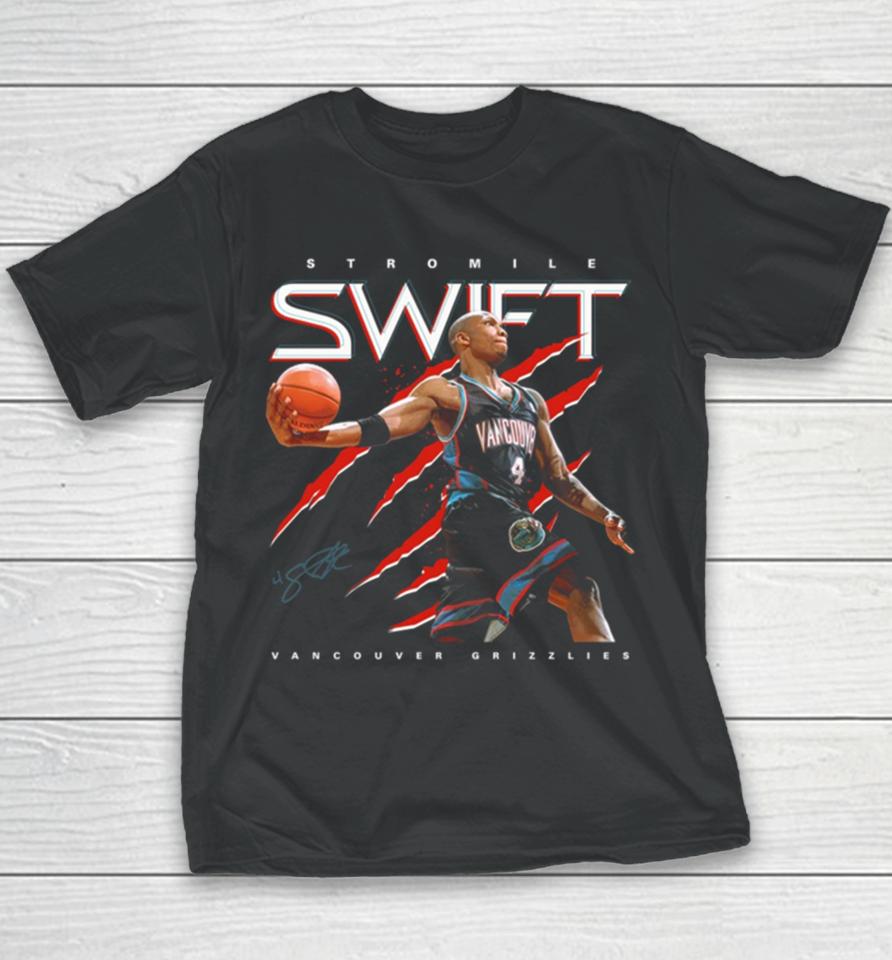Stromile Swift Superstar Signature American Former Professional Basketball Youth T-Shirt