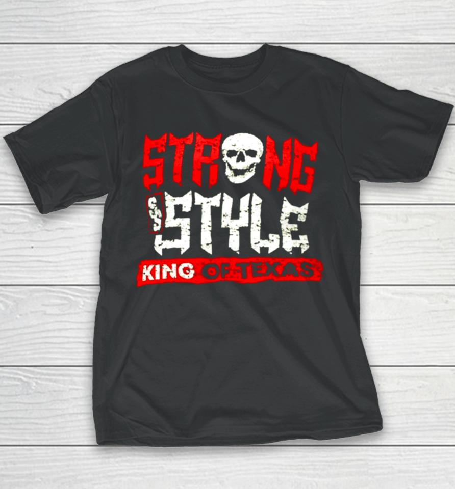 Strong Style King Of Texas Youth T-Shirt