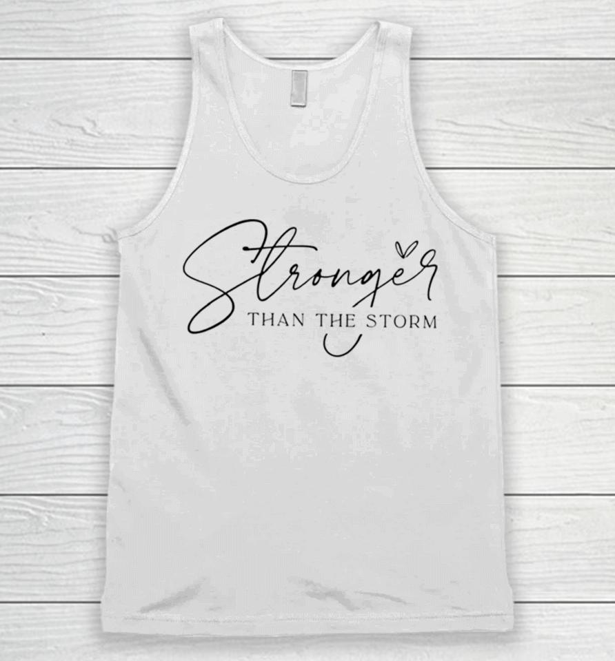 Stronger Than The Storm Unisex Tank Top