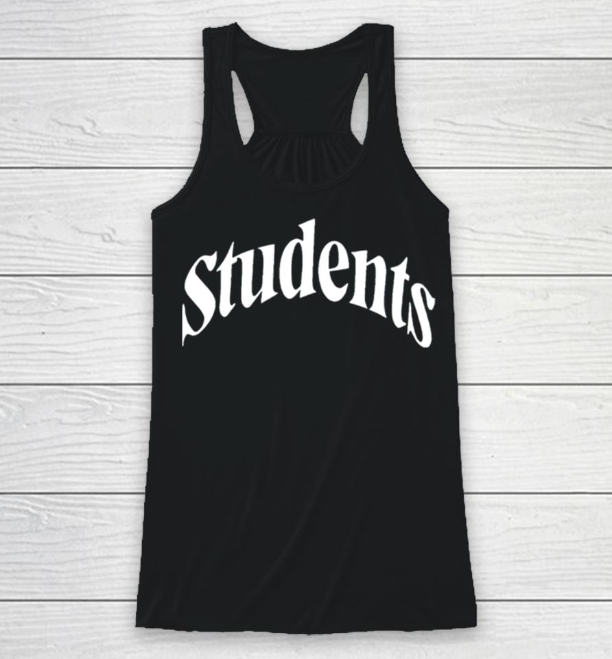 Students Please Be Patient Golf Student In Session Racerback Tank