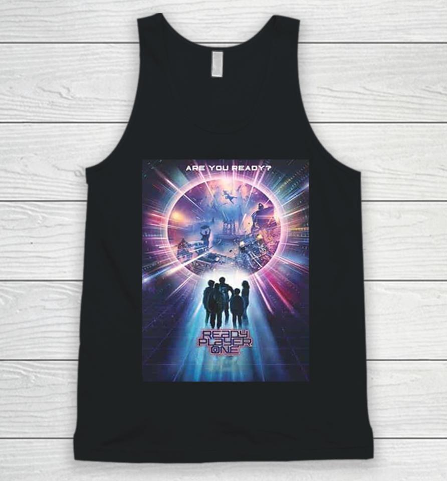 Stunning Poster For Ready Player One Only In Theaters On March 2024 Shrtshirts Unisex Tank Top