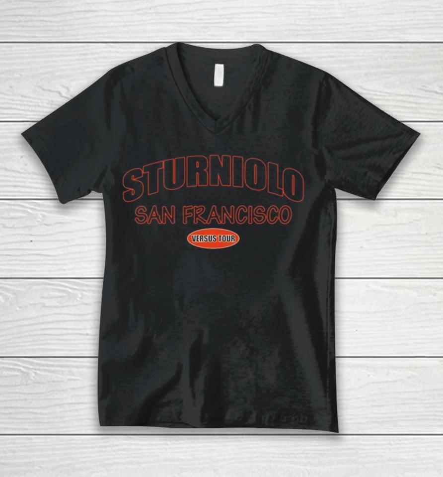 Sturniolo Triplets Merch Lets Trip San Francisco Unisex V-Neck T-Shirt