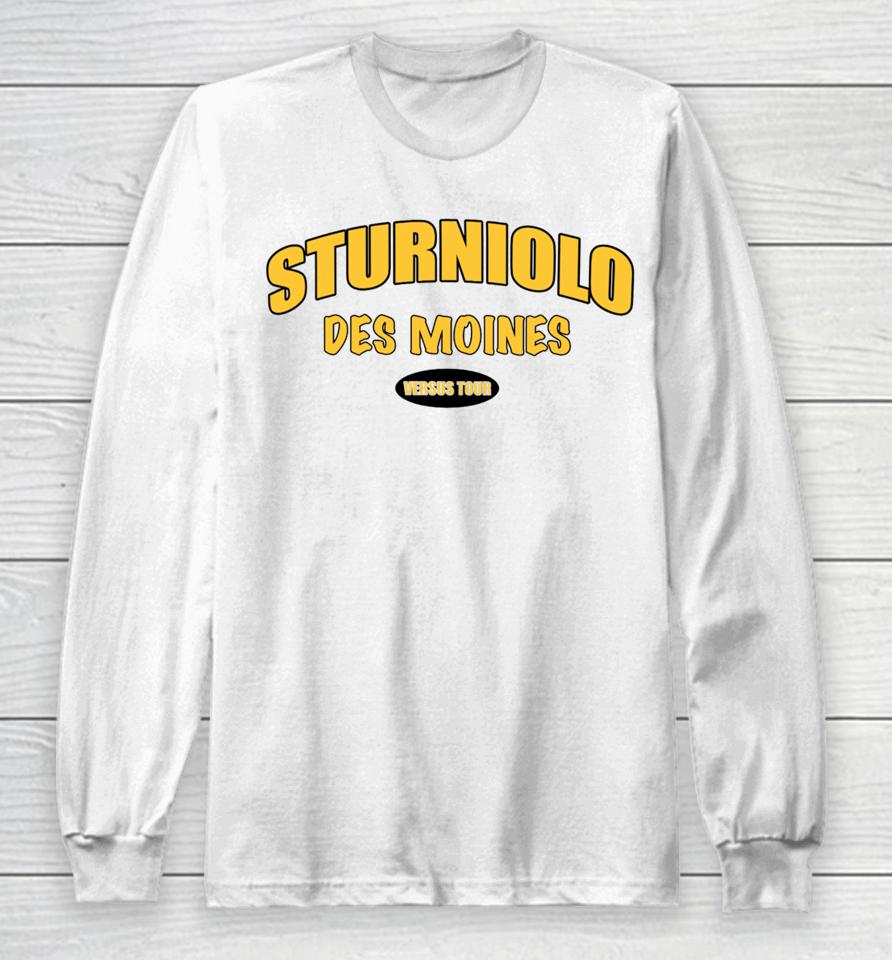 Sturnioloclothing Let's Trip Des Moines Long Sleeve T-Shirt
