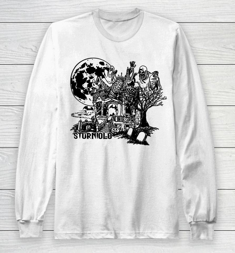 Sturnioloclothing Let's Trip Haunted House Long Sleeve T-Shirt