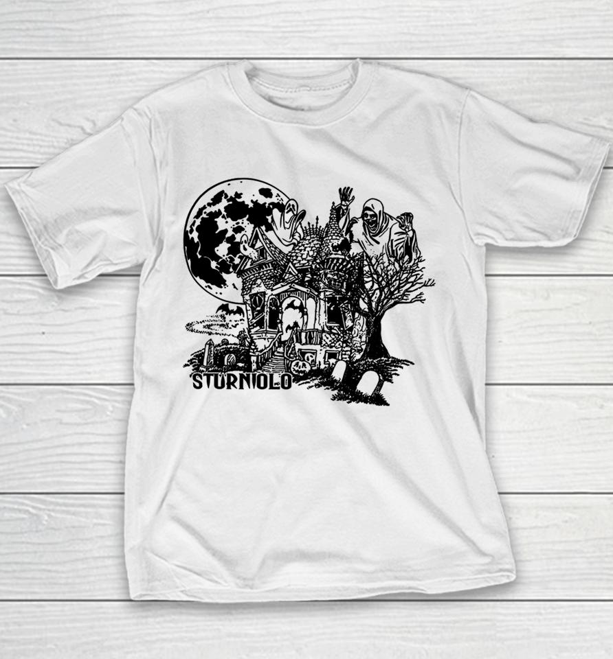 Sturnioloclothing Let's Trip Haunted House Youth T-Shirt