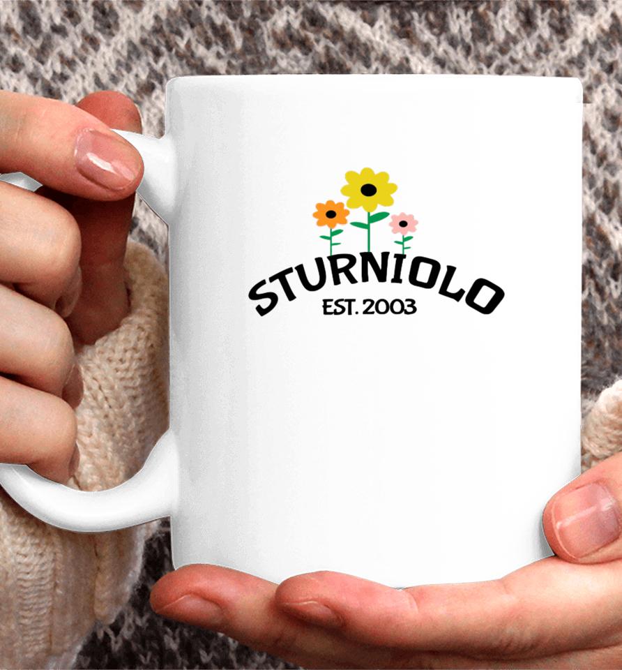 Sturnioloclothing Merch Sturniolo Triplet Flower Est 2023 Coffee Mug