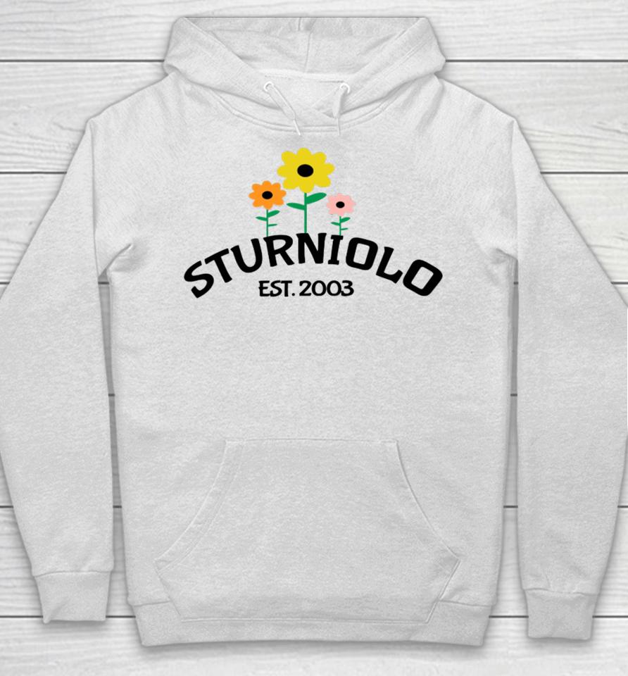 Sturnioloclothing Merch Sturniolo Triplet Flower Est 2023 Hoodie