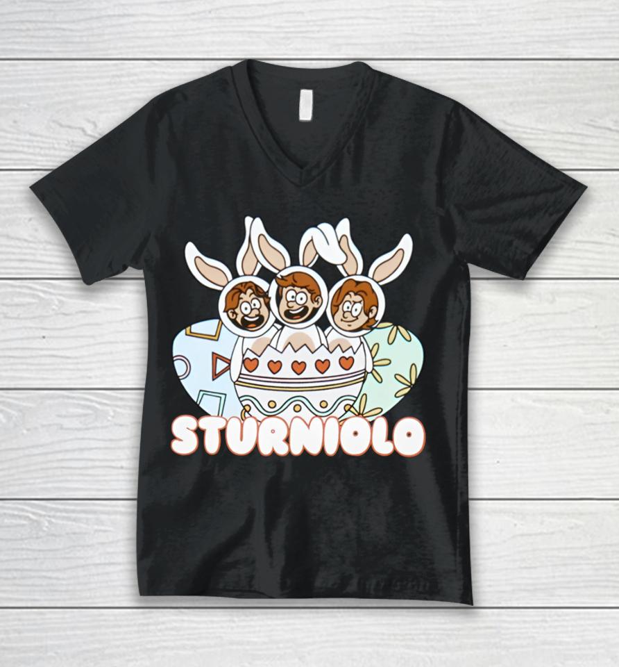Sturnioloclothing Store Let's Trip Sturniolo Easter Unisex V-Neck T-Shirt
