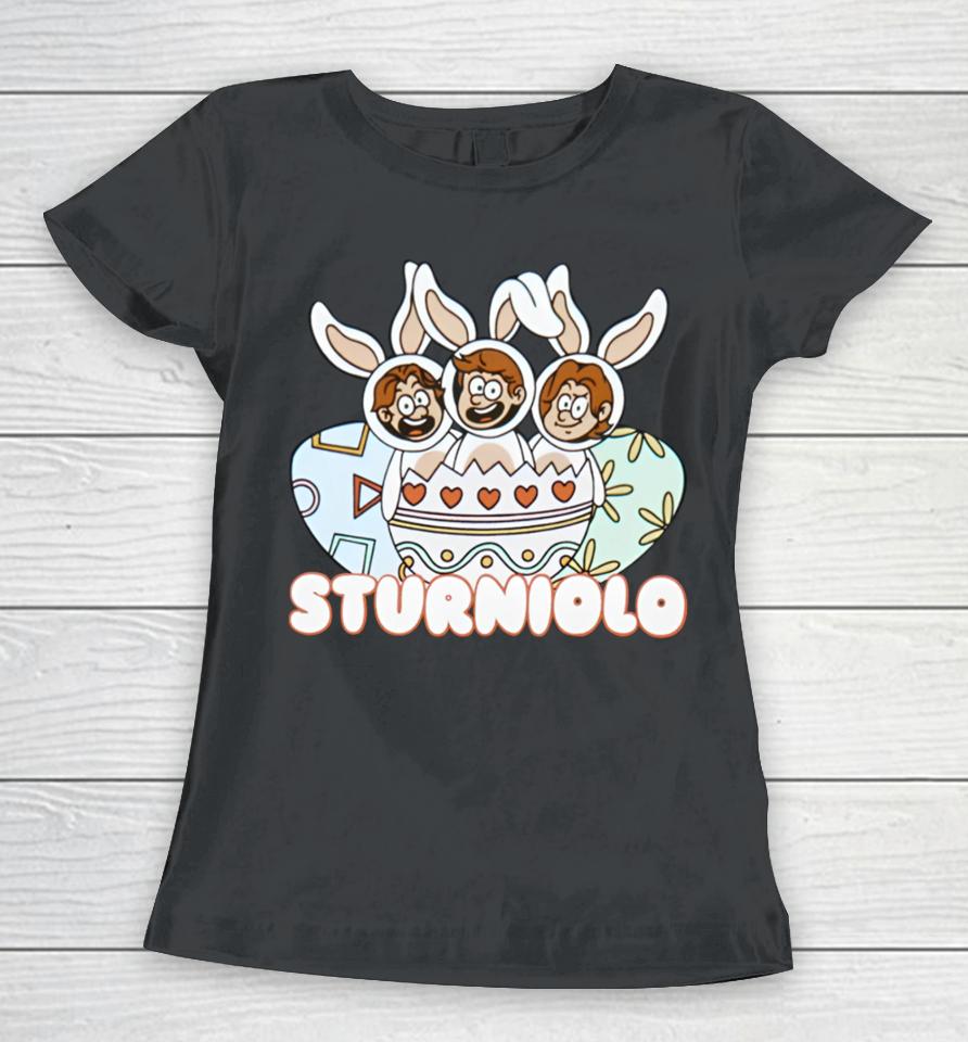 Sturnioloclothing Store Let's Trip Sturniolo Easter Women T-Shirt