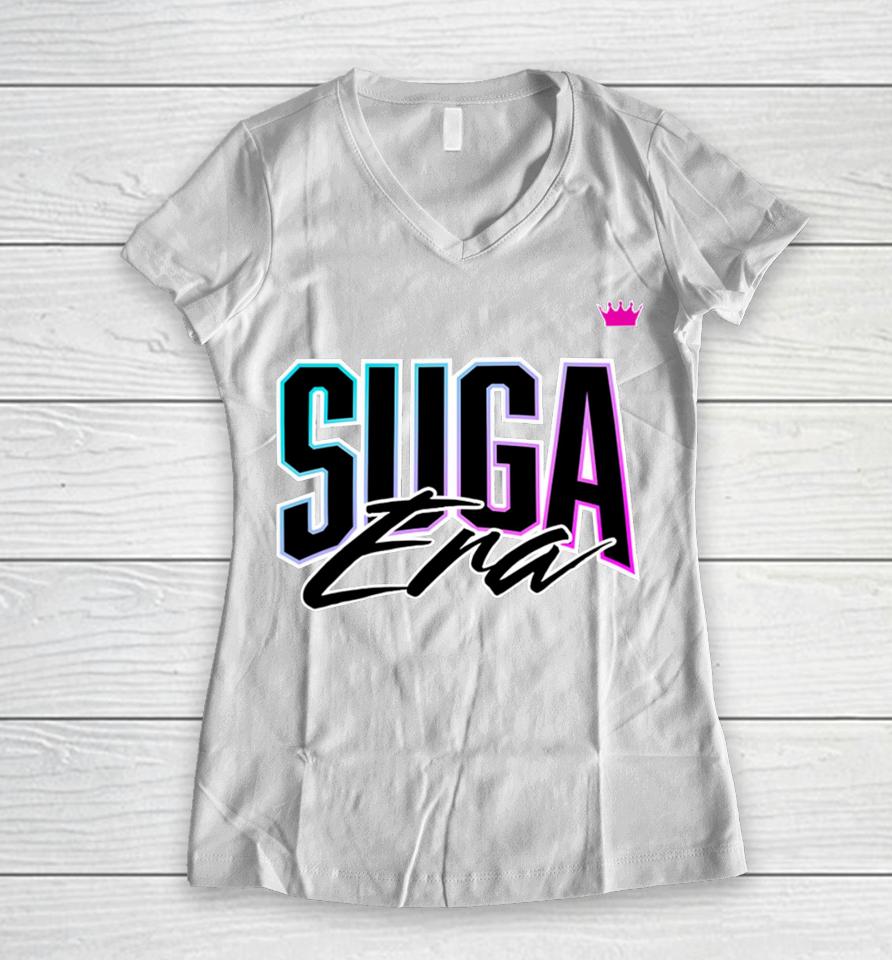 Suga Era O'malley 305 Women V-Neck T-Shirt