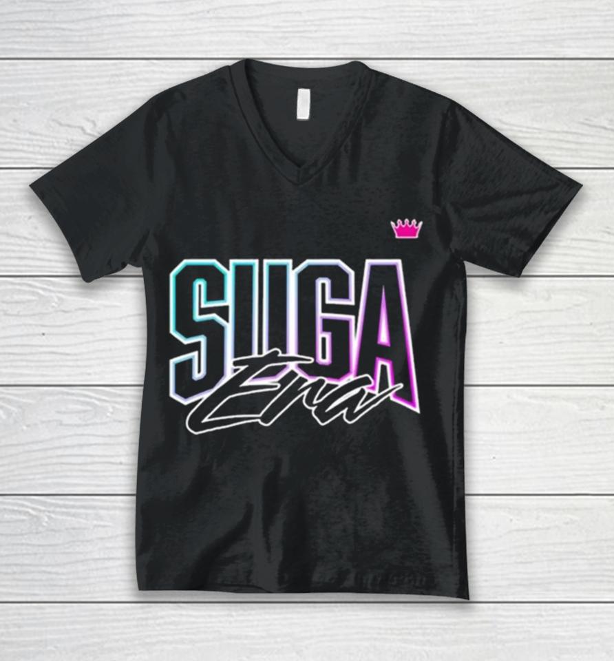Suga Era The Suga Show Is Going Pink Ufc Unisex V-Neck T-Shirt