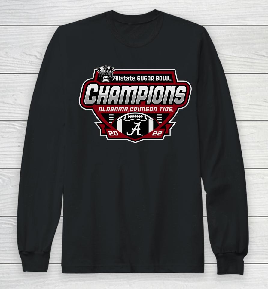 Sugar Bowl Alabama Champs Shield Long Sleeve T-Shirt