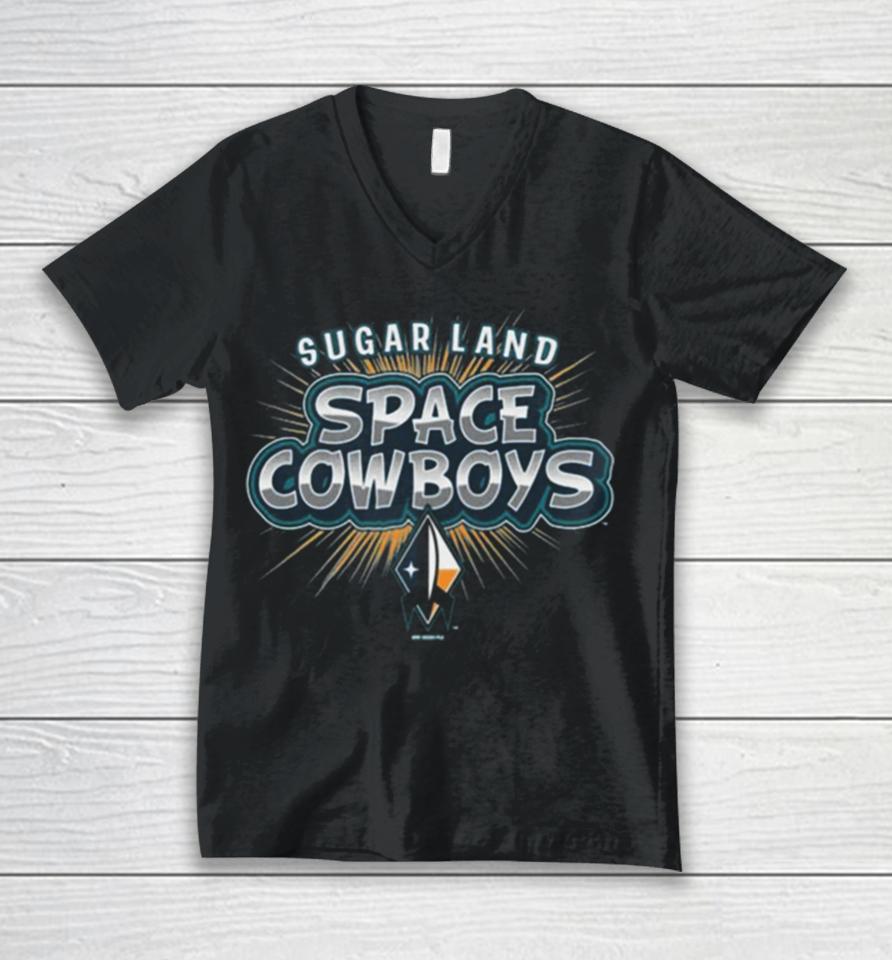 Sugar Land Space Cowboys Bimm Ridder Tod Unisex V-Neck T-Shirt