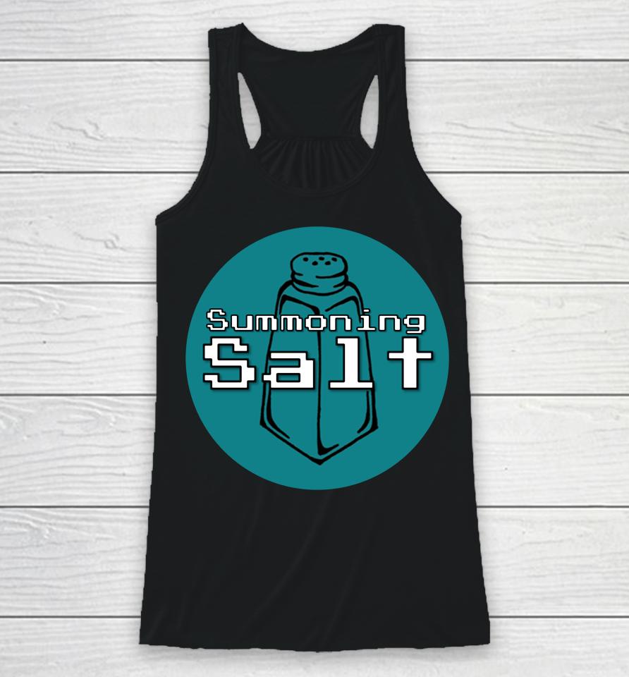 Summoning Salt Logo Racerback Tank