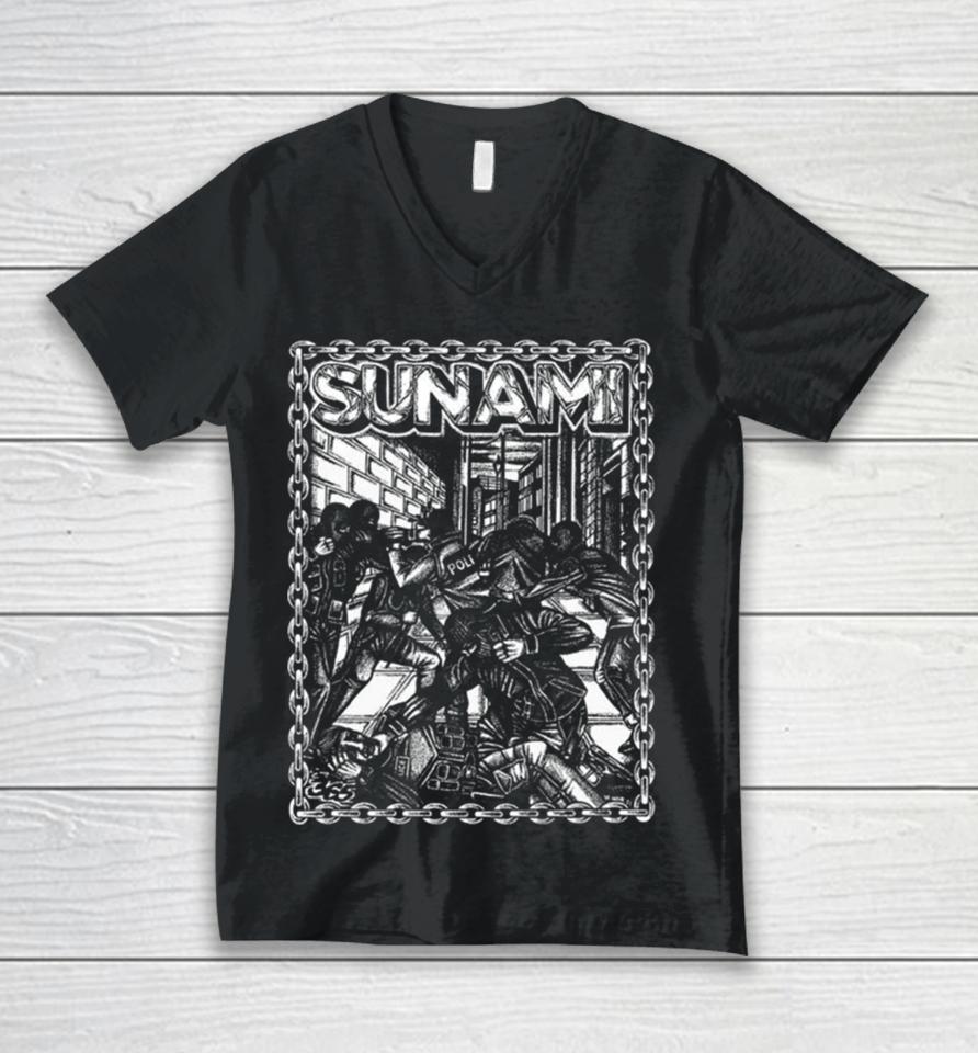 Sunami Marina Unisex V-Neck T-Shirt