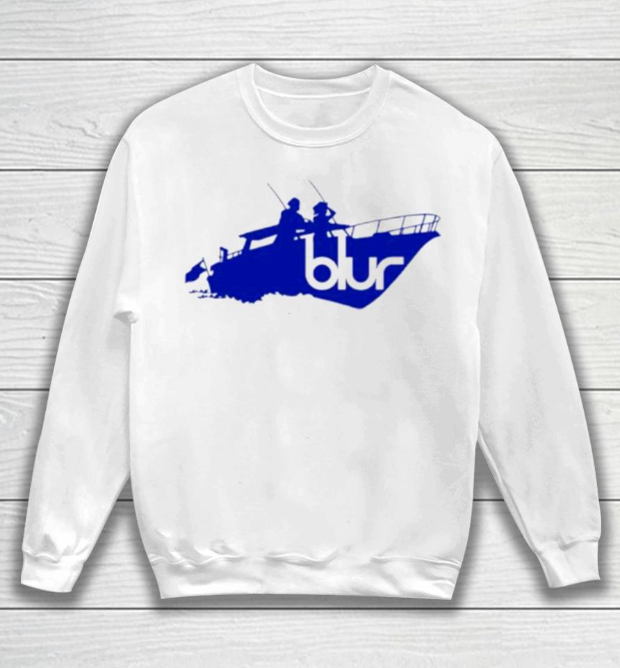Sunday Sunday Boat Blur Sweatshirt