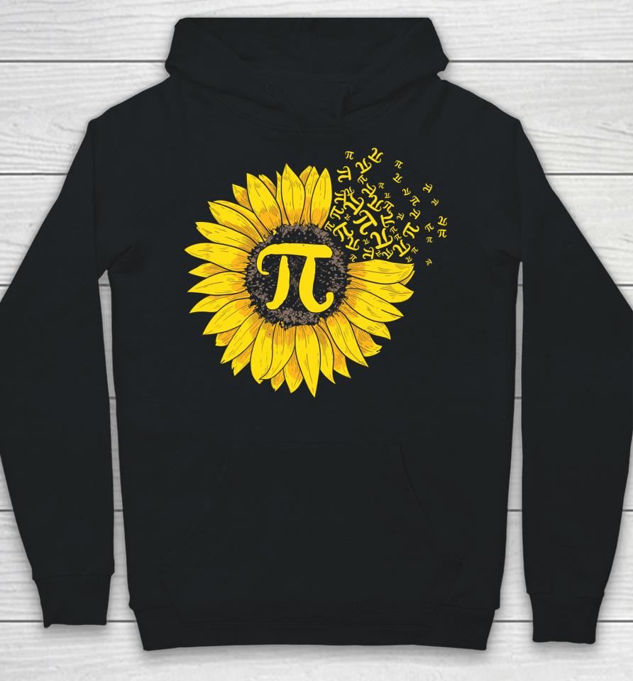 Sunflower 3 14 Pi Number Symbol Pi Day Hoodie