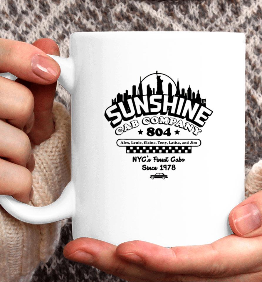 Sunshine Cab Company New York City Coffee Mug