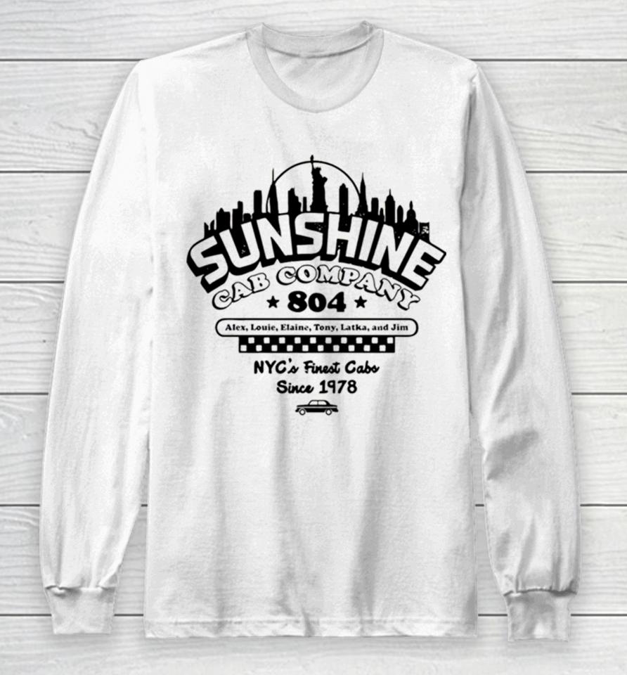 Sunshine Cab Company New York City Long Sleeve T-Shirt